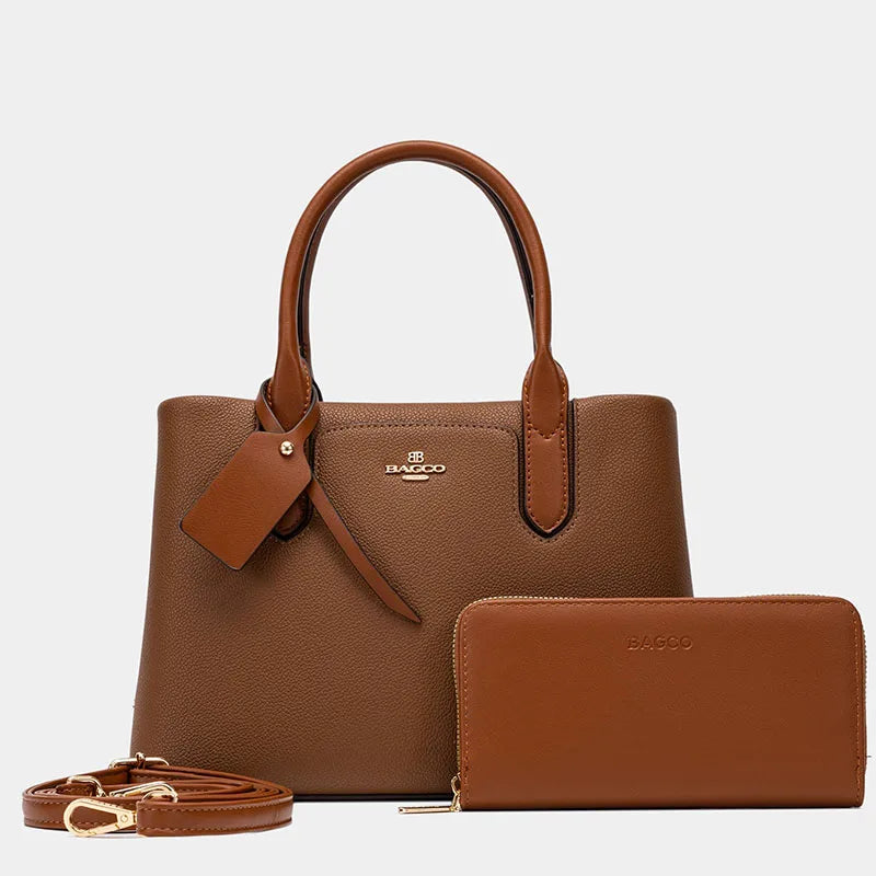 Sac à main pour femme en simili cuir, style mode à bandoulière