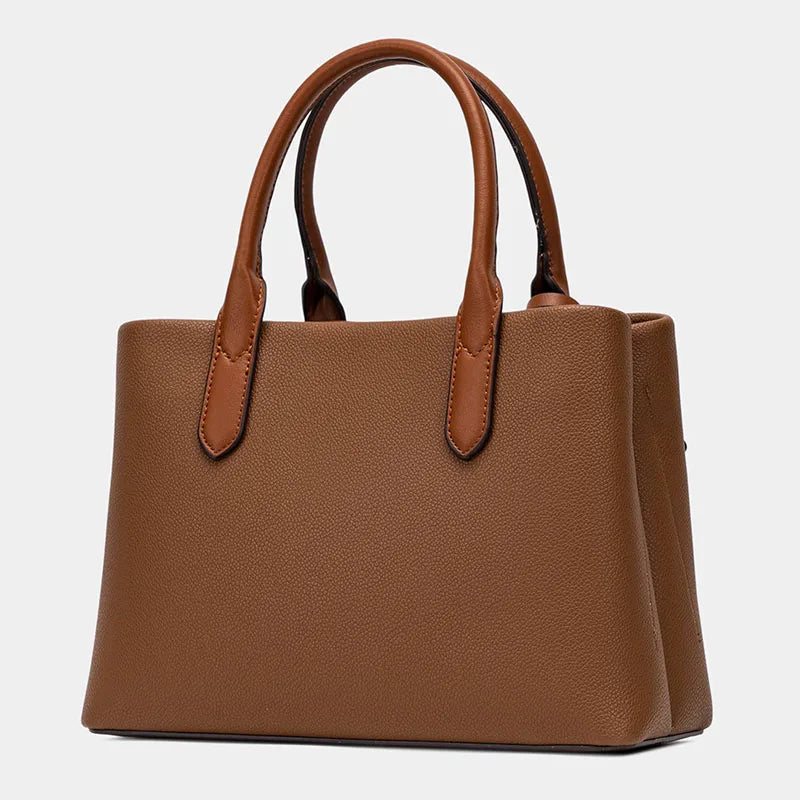 Sac à main pour femme en simili cuir, style mode à bandoulière